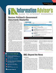 New Review of U.S. Documents Masterfile 1774-2016